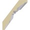 Ekena Millwork 3 1/4"H x 2 3/4"P x 4 3/8"F x 94 1/2"L Traditional Egg & Dart with Beads Crown Moulding MLD03X02X04TR - alternate 5